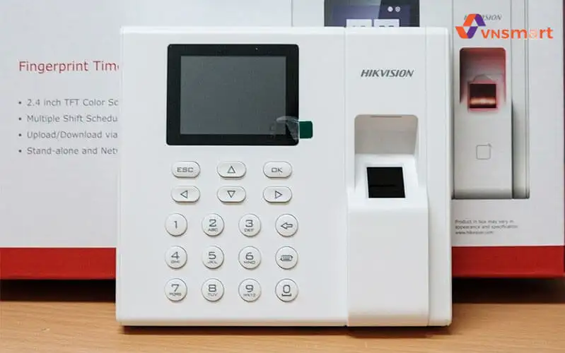 Máy chấm công vân tay Hikvision DS-K1A8503MF