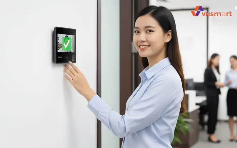 Máy chấm công khuôn mặt Dahua ASI3214A-W