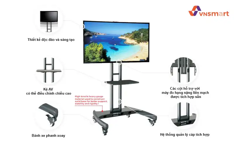 Giá treo tivi di động AVA1500