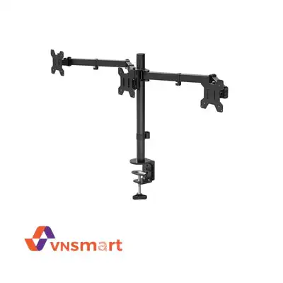 Giá treo 3 màn hình máy tính để bàn nằm ngang M083