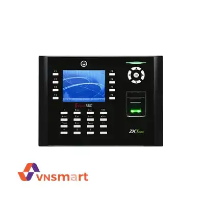 Máy chấm công vân tay ZKTeco Iclock660
